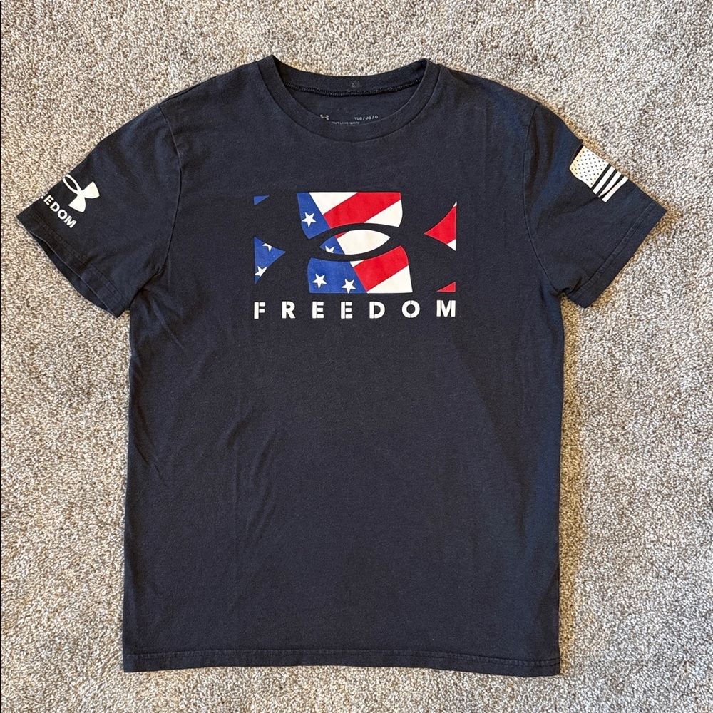 Under Armour Men's Navy Freedom Tee